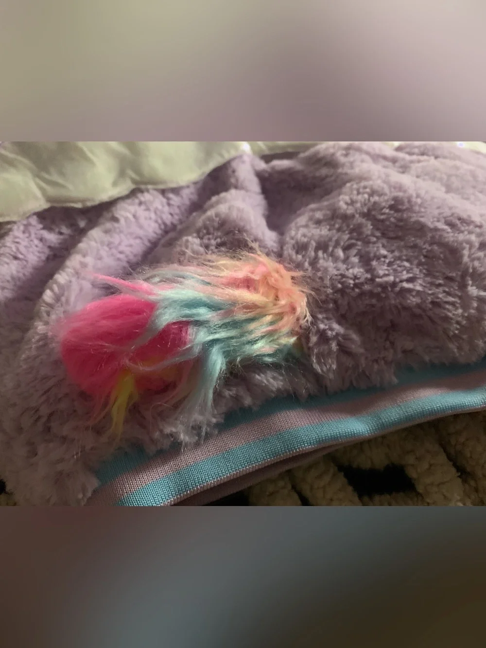 Hyde and Eeek! Infant Unicorn Pullover - Lavender & Pink